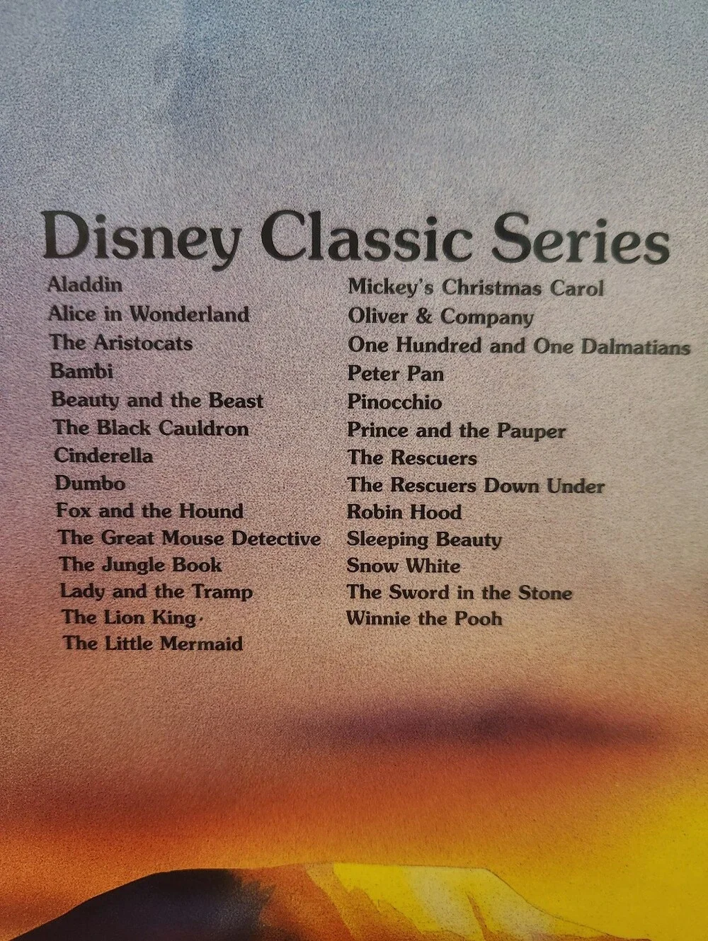 Disney The Lion King Hard Cover Book 1994 Release EUC